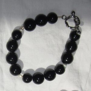 Onyx armbånd