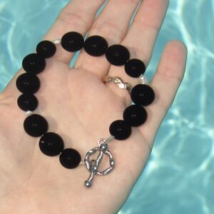 Onyx armbånd